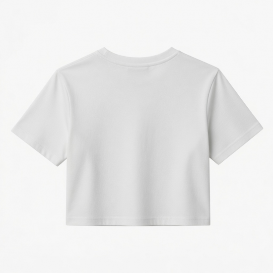 Print Crop Top T-shirt Cotton Short Sleeve T-shirts Crop Top t Shirt Cotton