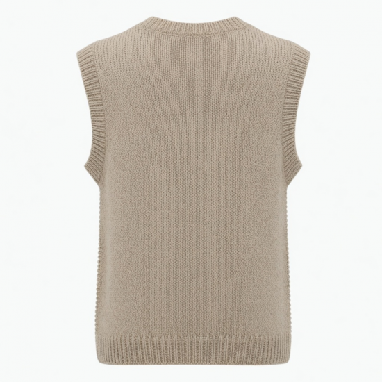 Design Fashion Sweater Vest Vintage Camisole Sleeveless Knit Vest Casual tank Top Knitted Sweater Vest