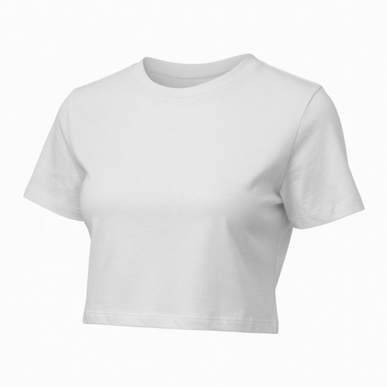 Able Playeras Crop Top Por Mayor Camisa Mujer Kemeja Wanita Camiseta Blanca Cotton t Shirt Tshirt Plain