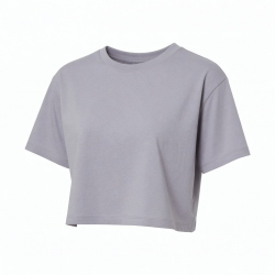 Cropped Tshirts for Crop Tops for Loose Yoga Wear Short Sleeves Clothing Fitness Tops