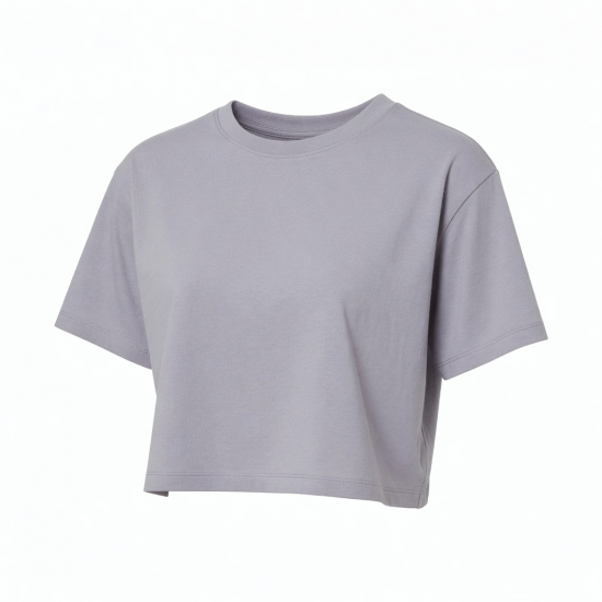 Cropped Tshirts for Crop Tops for Loose Yoga Wear Short Sleeves Clothing Fitness Tops