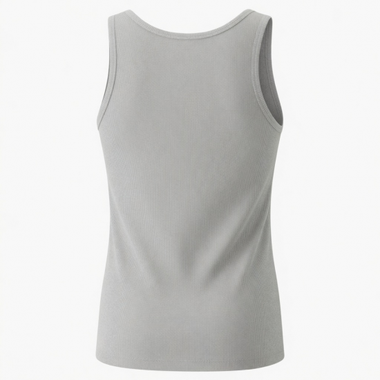 Casual Soft Ribbed Basic Knitted Workout Fitness Tank Top