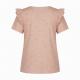 New Sexy Club T-Shirts Short Sleeve V-Neck Casual Tops With Petal Sleeve Summer Print Clothing Reorder rate