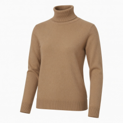 Turtleneck Solid Color Top