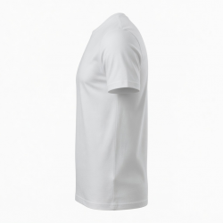 White Color Gym Tshirts Crewneck Short Sleeve Slim Fit Yoga Tops Soft