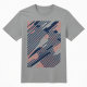 Solid Color Jersey T-Shirt Printing Short Sleeve Casual Summer Tops with Anti-Pilling Feature Digital Printing