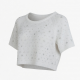 Summer Collection Breathable White Rhinestone Knitted Crop Top for Heat-Transfer Tank Top FREE