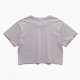 Crop Top T-Shirt Acid Wash Vintage Cut Cotton Tshirts Sexy Girl for Tee Cropped T-shirt Streetwear Lower