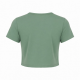 Slim Fit Crop Top T-Shirts Solid Color Casual Stylish Eco-Friendly Zip up Lightweight Breathable T-shirts