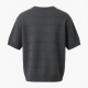 Solid Breathable Short-sleeved Knitted Streetwear Top